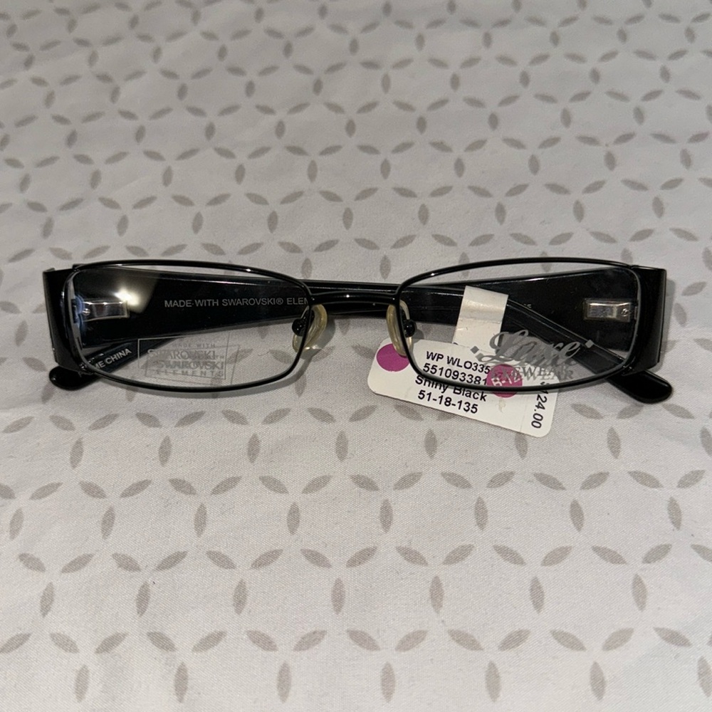 Luxe Eyewear shiny black